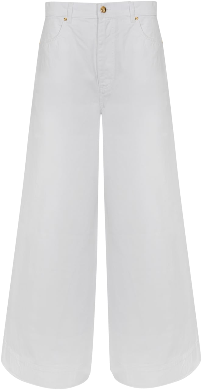 Alberta Ferretti Trousers White Wit