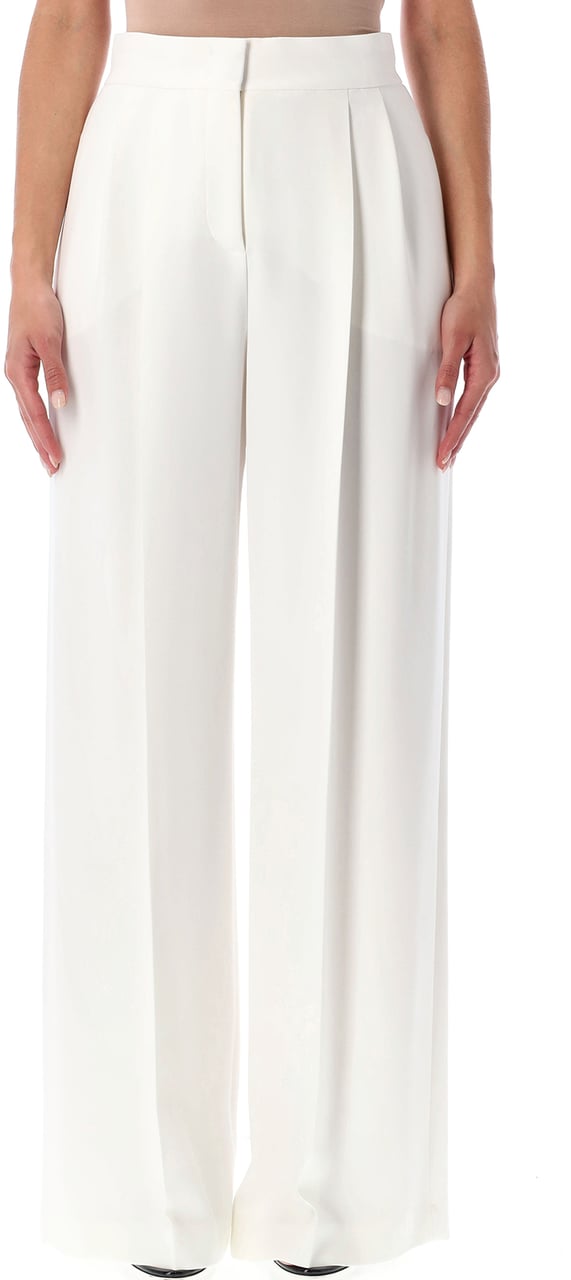 Alberta Ferretti Cady Stretch Pants Bianco Wit