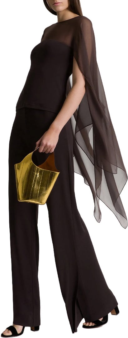 Alberta Ferretti Trousers Brown Bruin