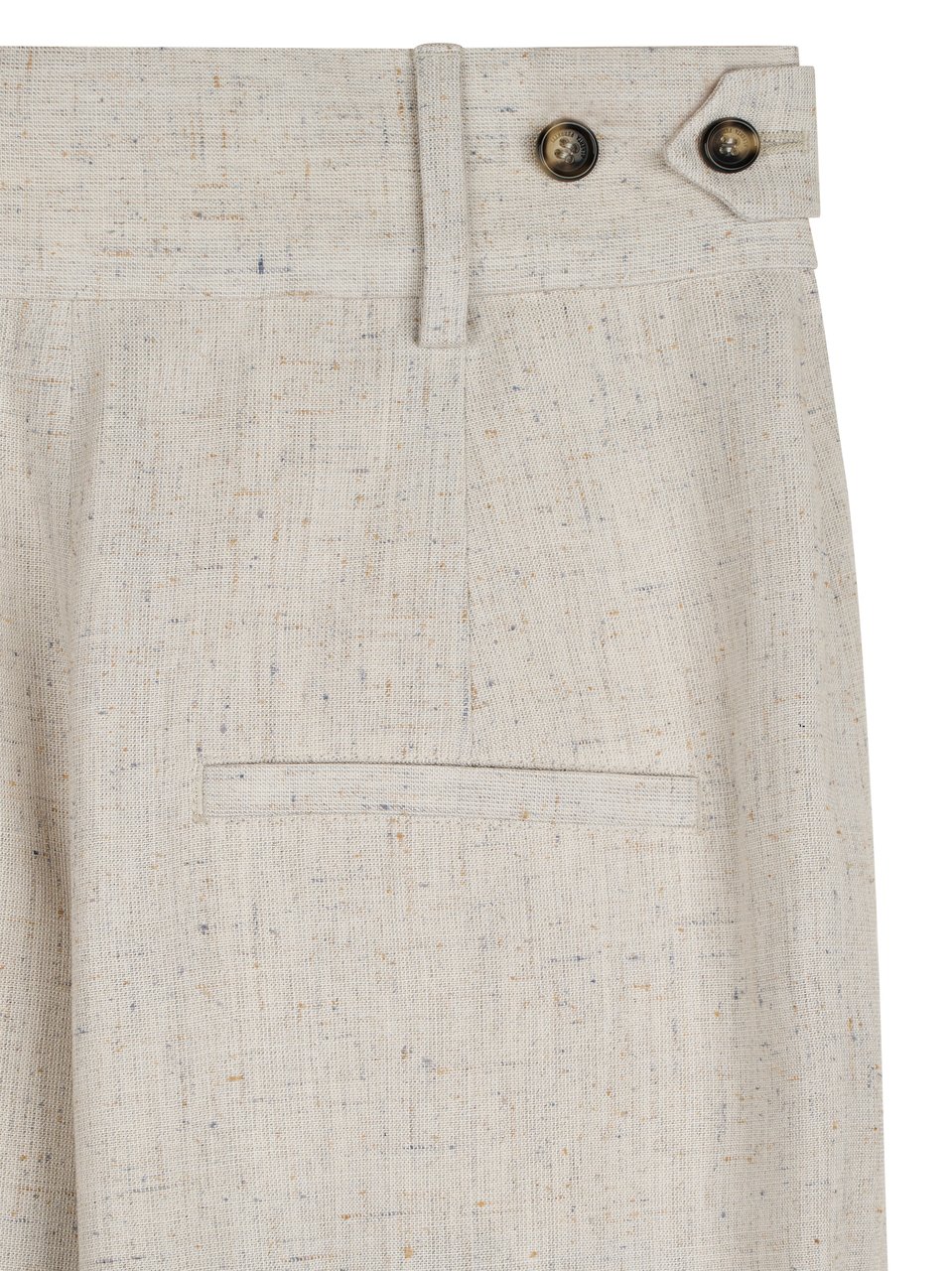 Alberta Ferretti High-Waisted Wide-Leg Trousers with Tailored Fit Wit