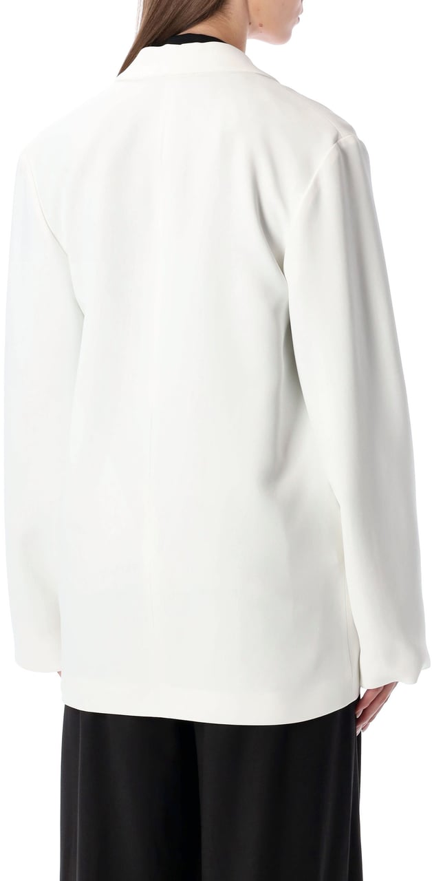Alberta Ferretti Cady Stretch Blazer Bianco Wit