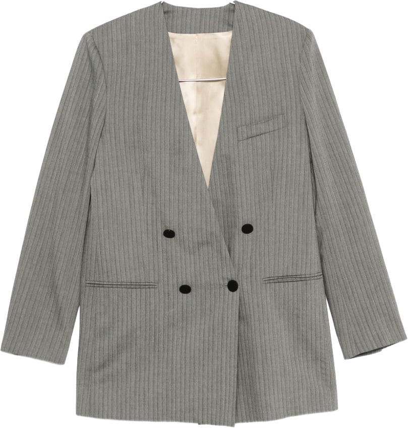 Alberta Ferretti Jackets Grey Grijs