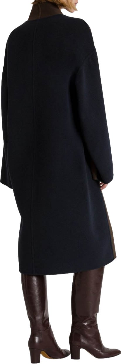 Alberta Ferretti Coats Dark Green Bruin