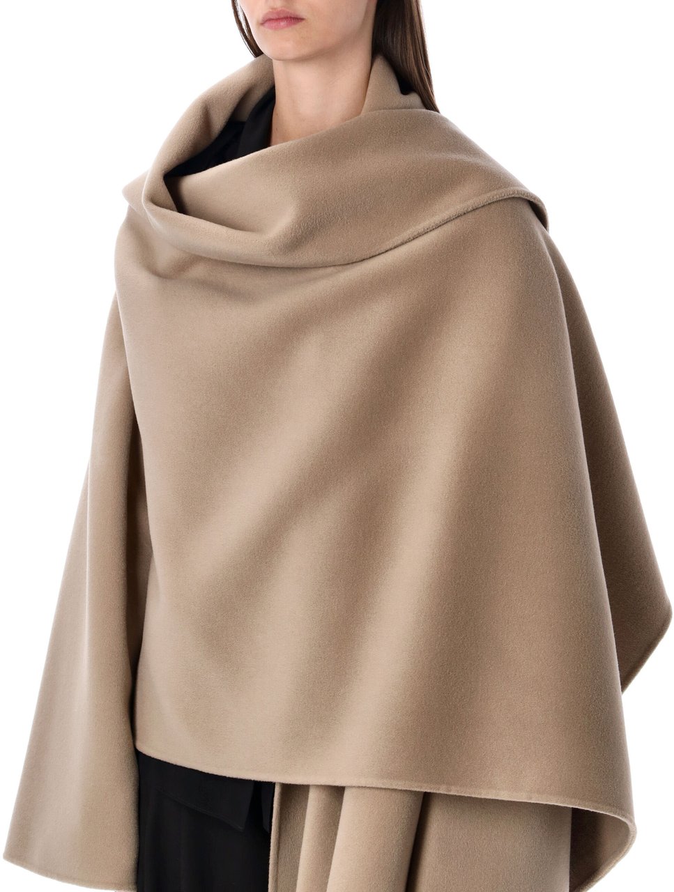 Alberta Ferretti Cape Beige Beige
