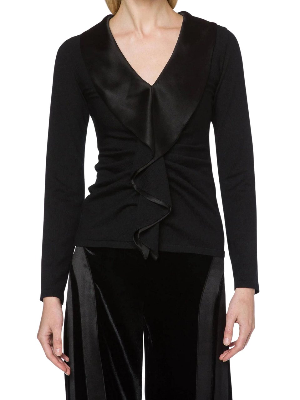 Alberta Ferretti Alberta Ferretti Maglie Nero Zwart
