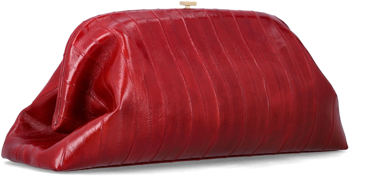 Alberta Ferretti Pouch Grande Rosso Rood