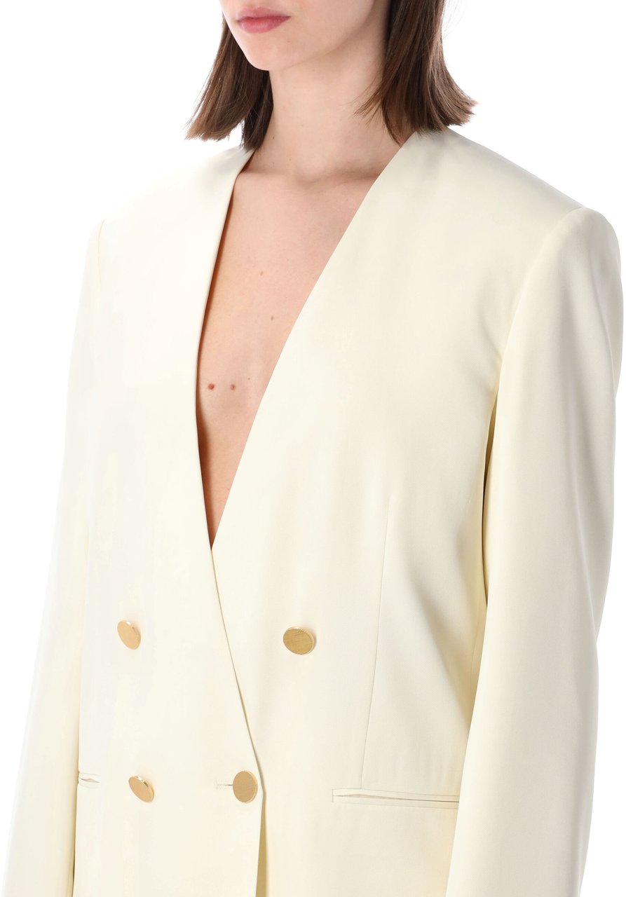 Alberta Ferretti Jacket Bianco Wit