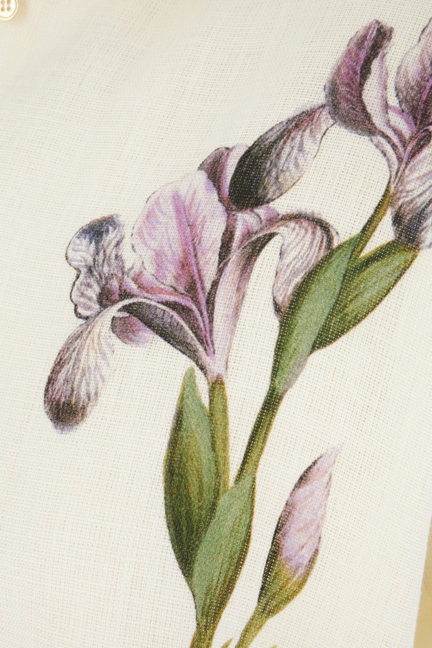 Alberta Ferretti Alberta Ferretti Sand linen shirt Neutraal