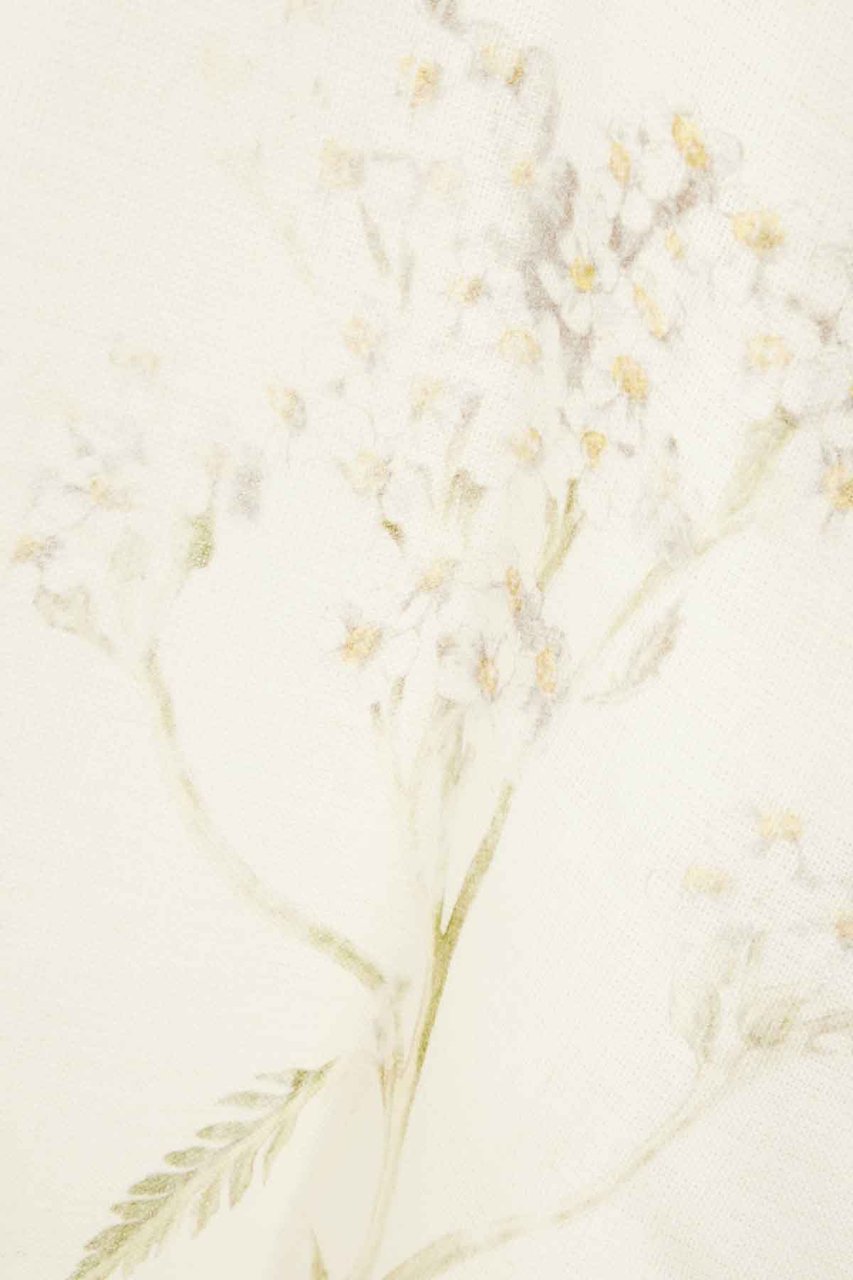 Alberta Ferretti Alberta Ferretti Ivory linen dress Neutraal