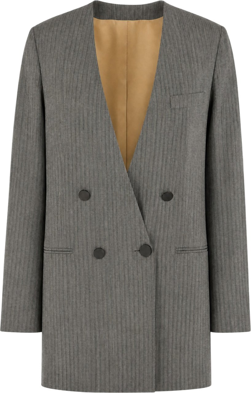 Alberta Ferretti Embroidered viscose blend blazer Divers