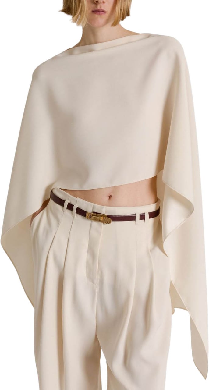 Alberta Ferretti Scarfs Avorio Wit
