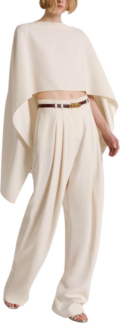 Alberta Ferretti Scarfs Avorio Wit