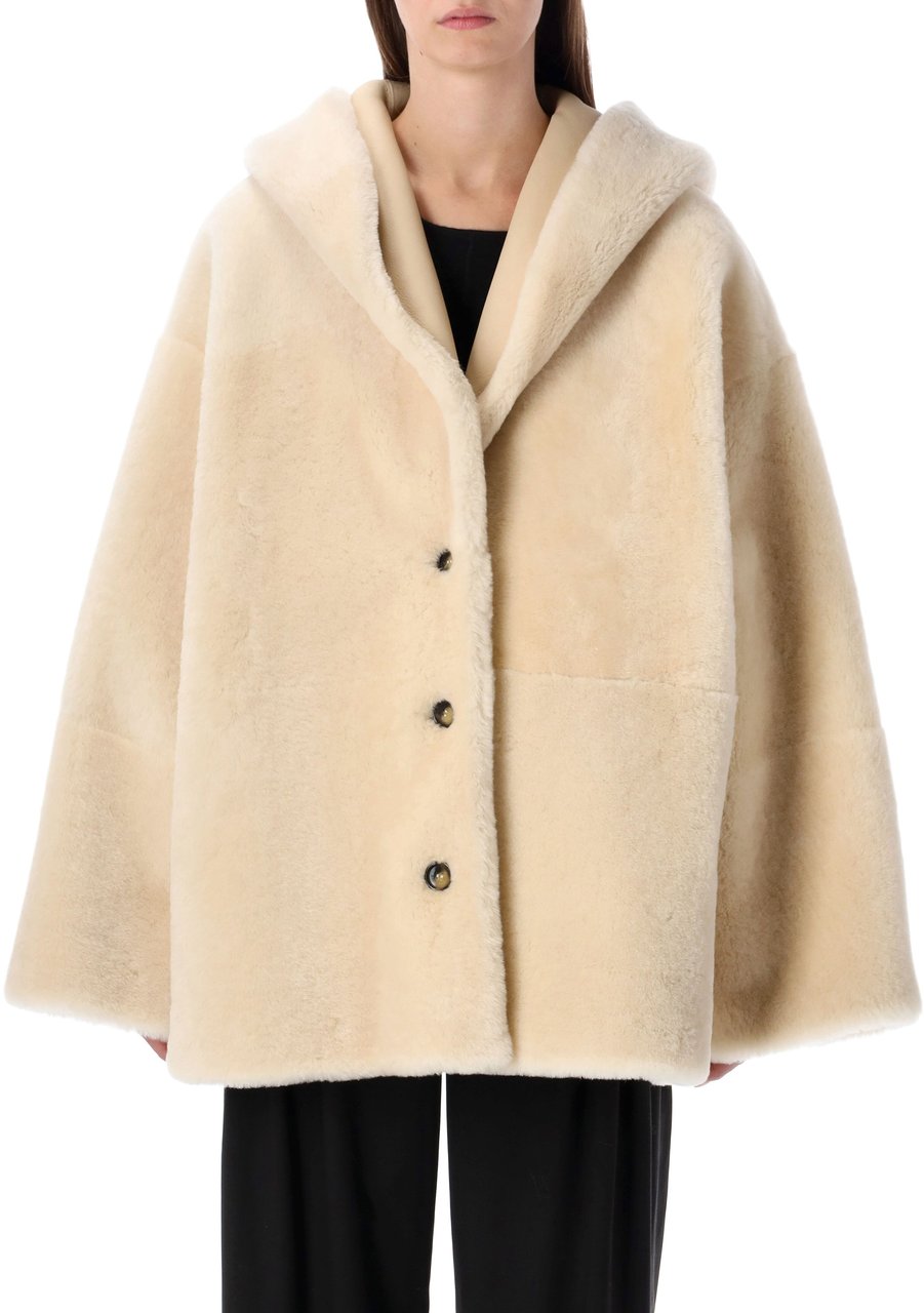 Alberta Ferretti Montone Bianco Wit