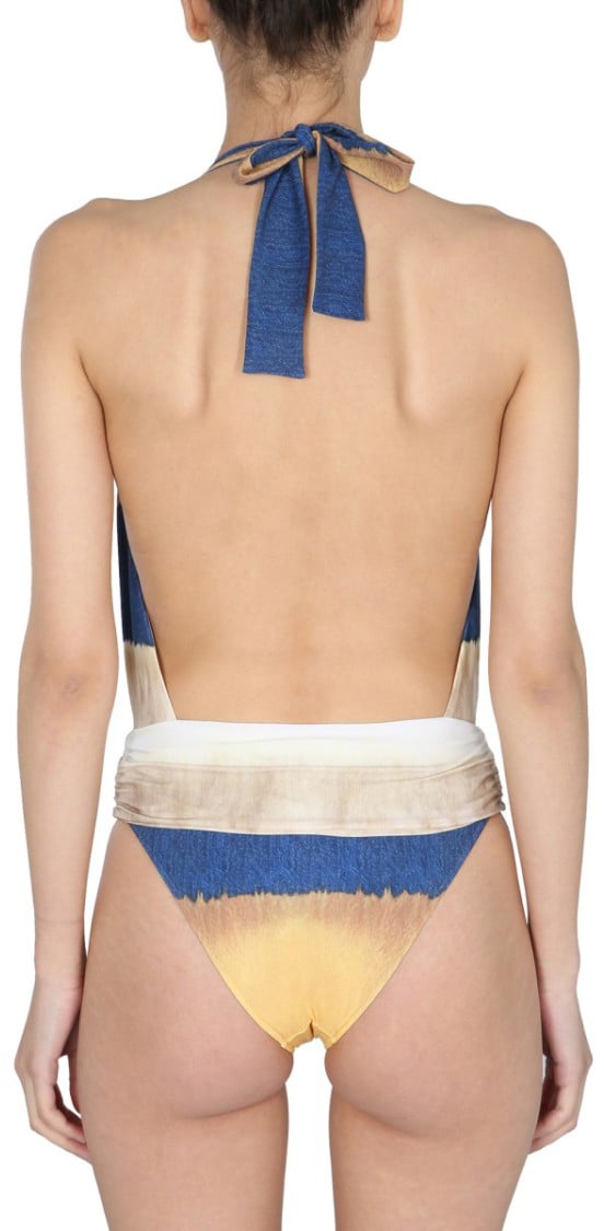 Alberta Ferretti One Piece Swimsuit Wit
