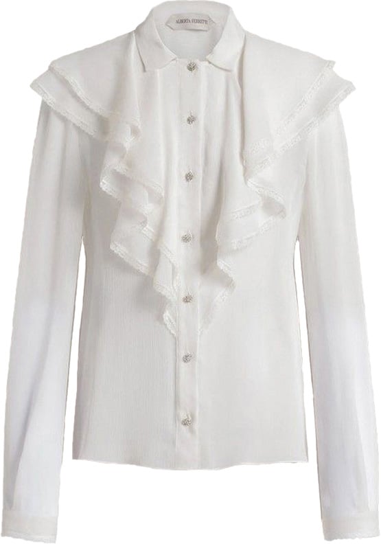 Alberta Ferretti Shirts Black Zwart
