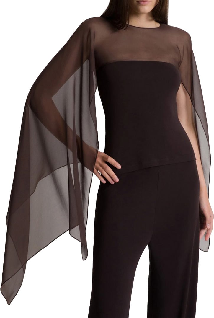 Alberta Ferretti Shirts Brown Bruin