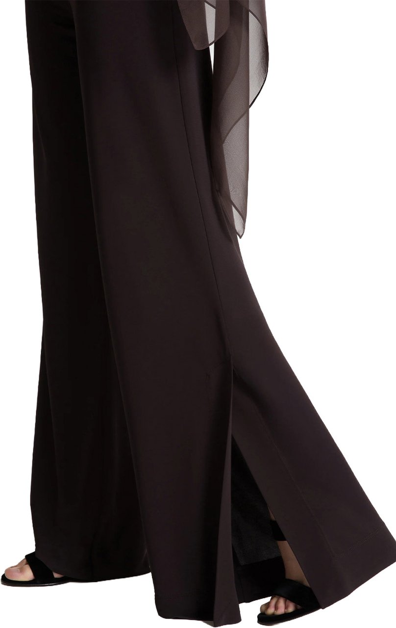 Alberta Ferretti Trousers Brown Bruin