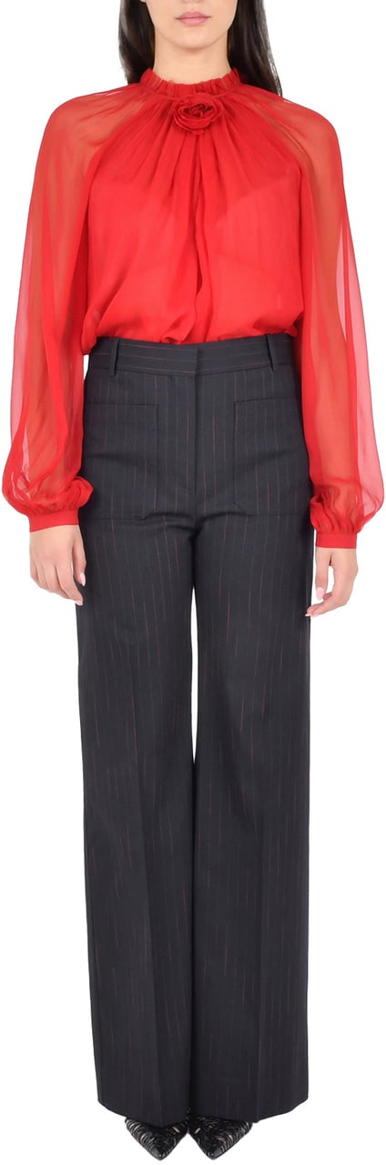 Alberta Ferretti Shirts Red Rood