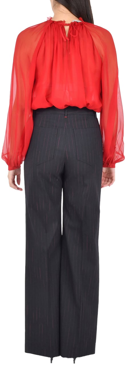 Alberta Ferretti Shirts Red Rood