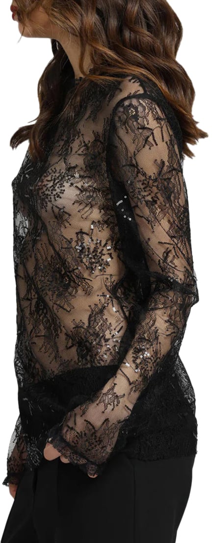 Alberta Ferretti Shirts Black Zwart