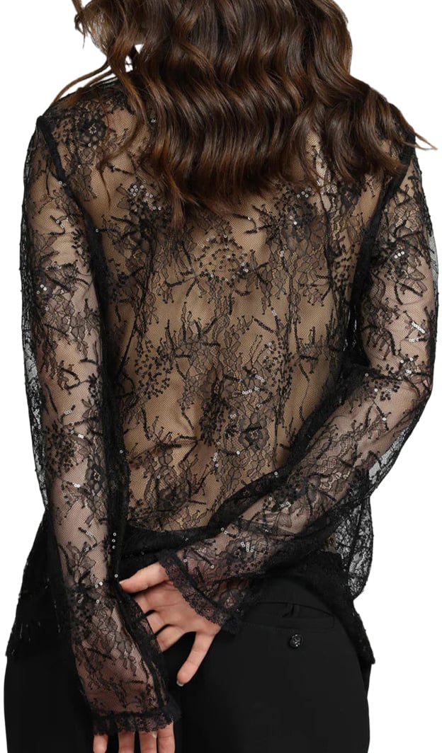 Alberta Ferretti Shirts Black Zwart