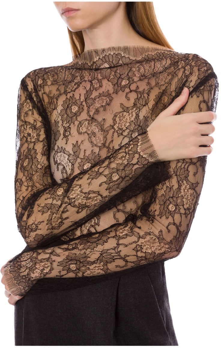 Alberta Ferretti Shirts Black Zwart