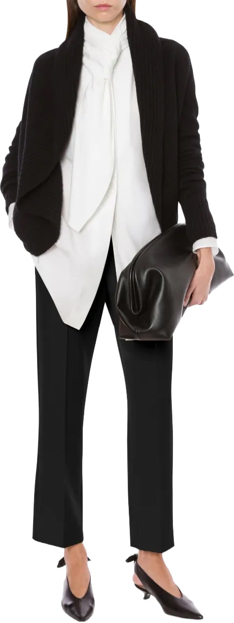 Alberta Ferretti Tailored Womens Shirt with Structured Collar Wit