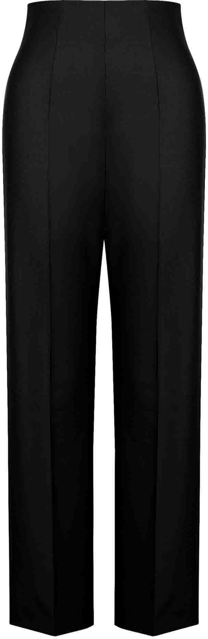 Alberta Ferretti Trousers Black Zwart