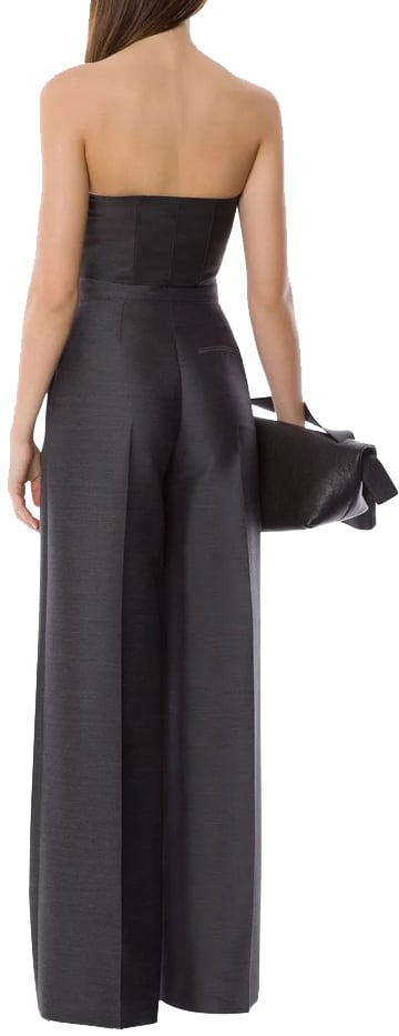 Alberta Ferretti Trousers Black Zwart