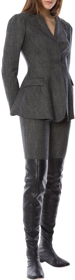 Alberta Ferretti Trousers Black Zwart
