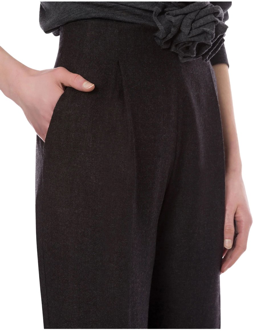 Alberta Ferretti Trousers Black Zwart