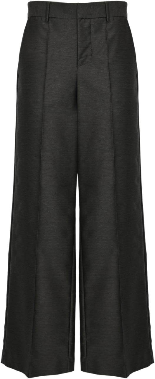 Alberta Ferretti Trousers Grey Grijs