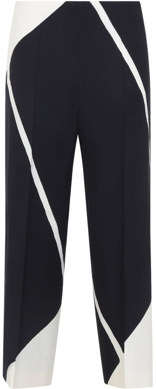 Alberta Ferretti Alberta Ferretti Twill Printed Pants Divers