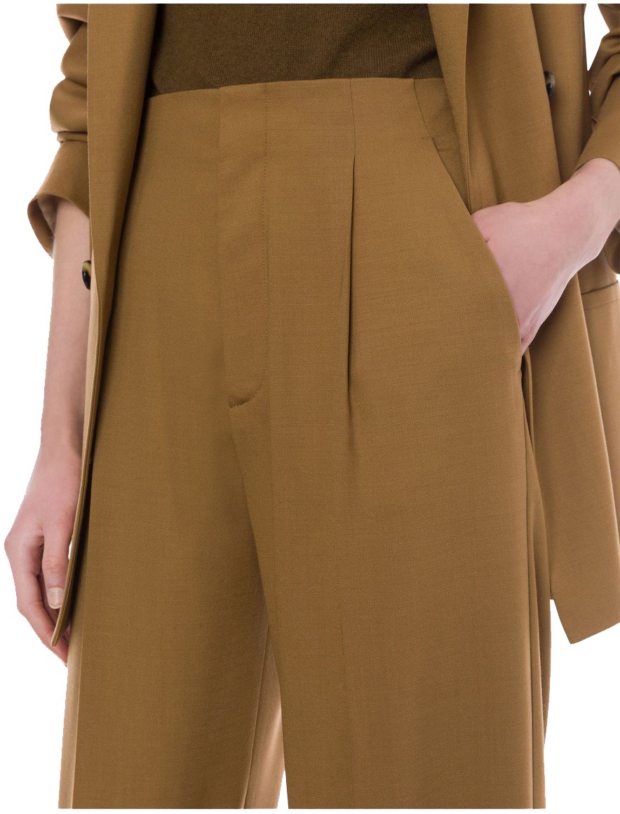 Alberta Ferretti Trousers Beige Beige