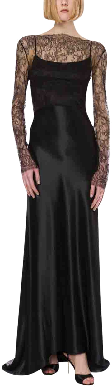 Alberta Ferretti Dresses Black Zwart