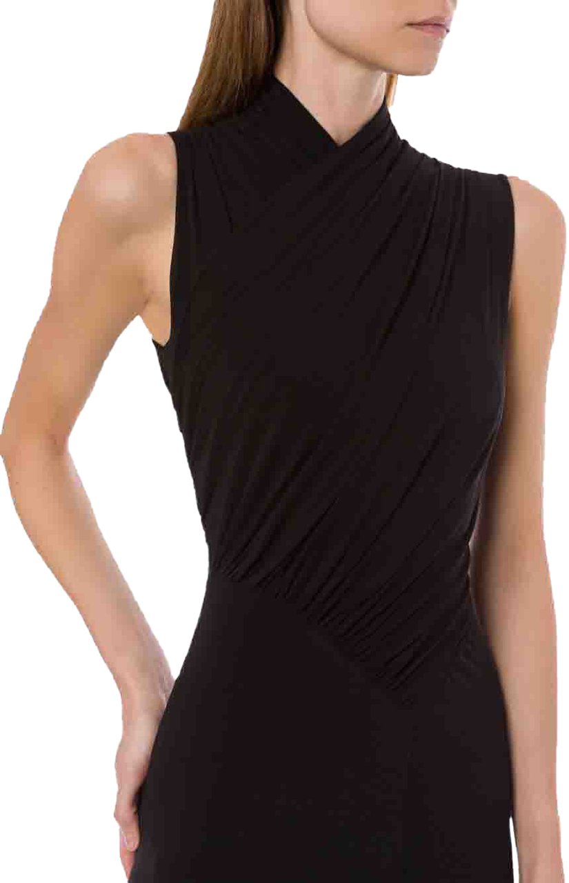 Alberta Ferretti Dresses Black Zwart