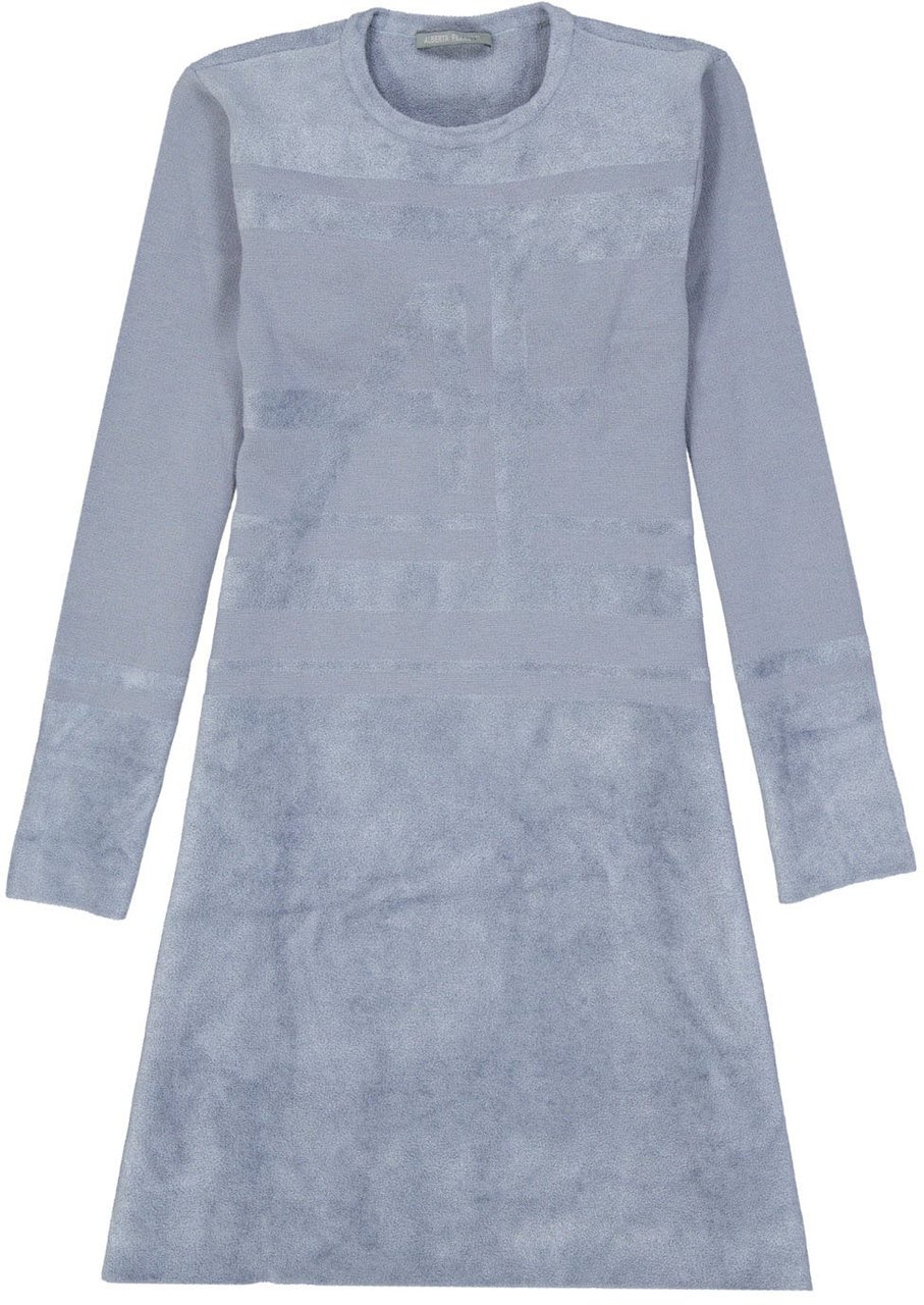 Alberta Ferretti Alberta Ferretti Virgin Wool Dress Grijs