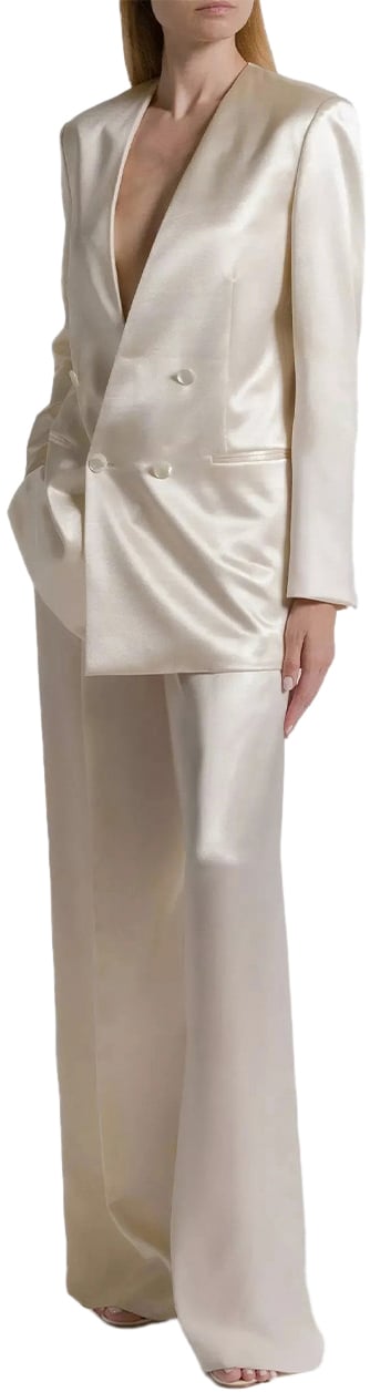 Alberta Ferretti Blazers White Wit