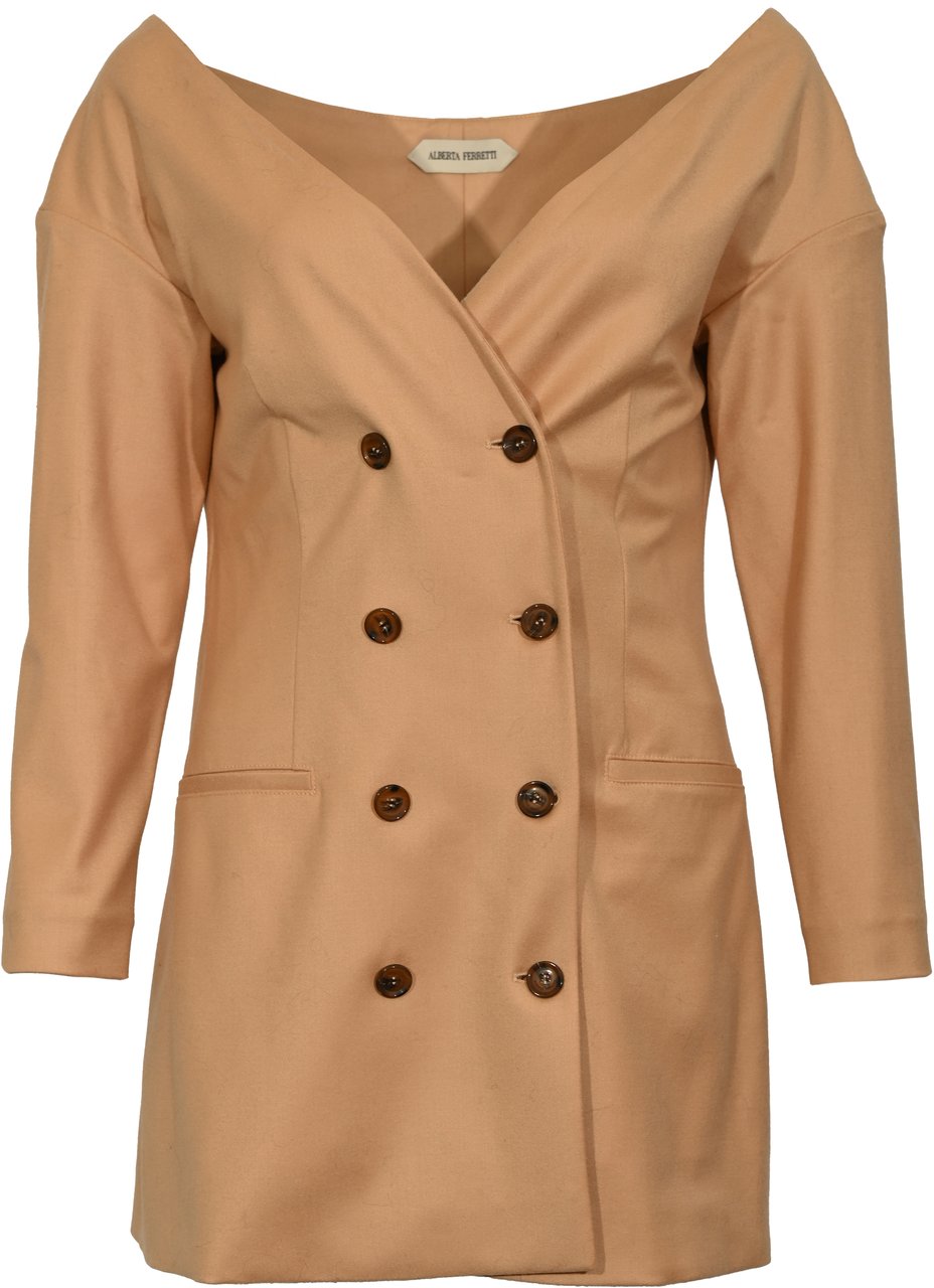Alberta Ferretti Jackets Brown Bruin