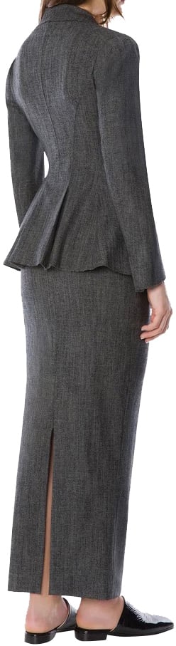 Alberta Ferretti Blazers Black Zwart
