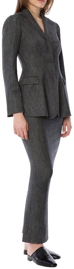 Alberta Ferretti Blazers Black Zwart