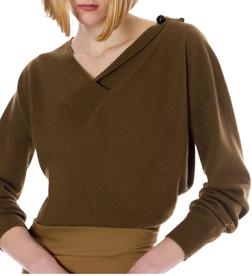 Alberta Ferretti Sweaters Brown Bruin