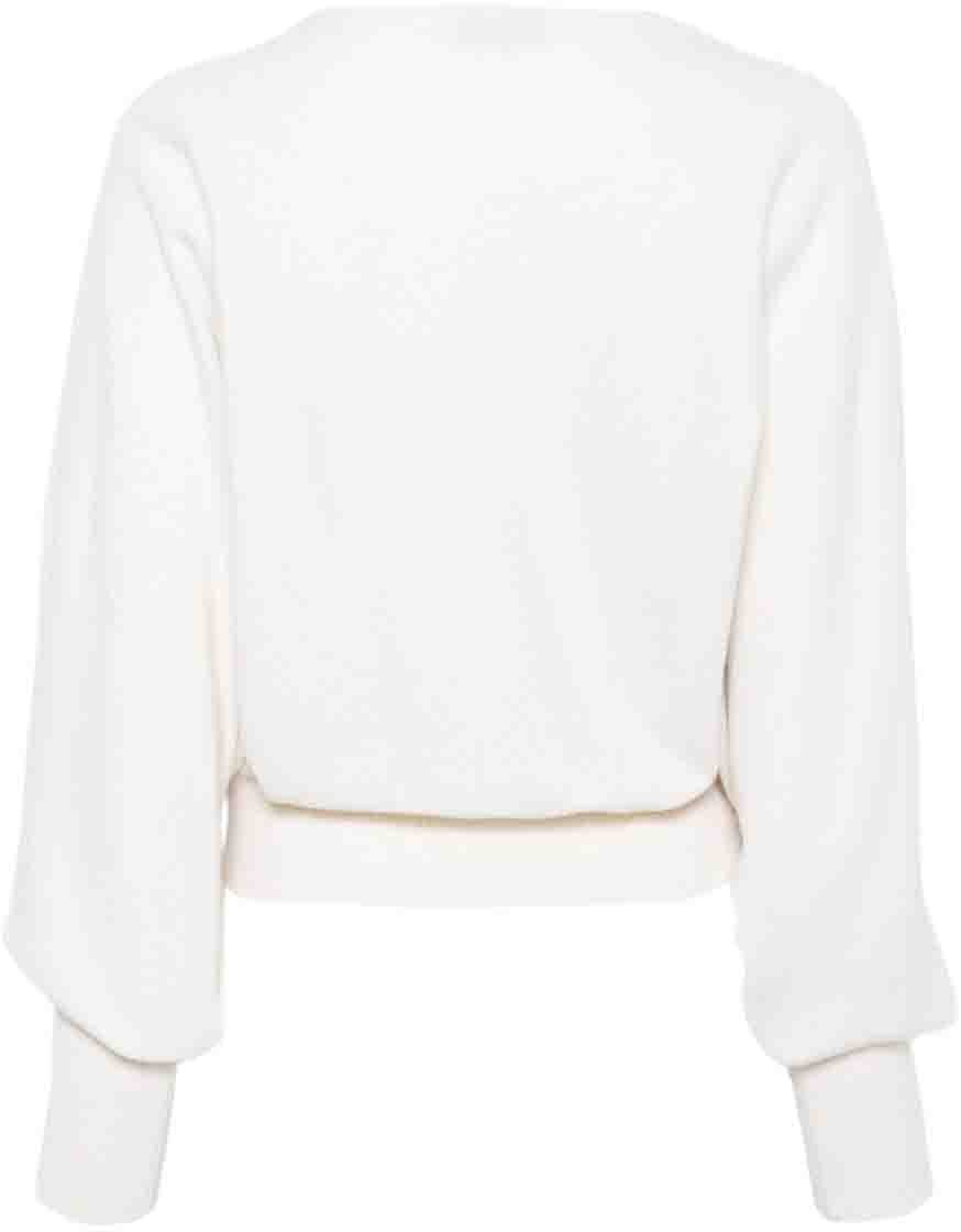 Alberta Ferretti Sweaters Ivory Wit