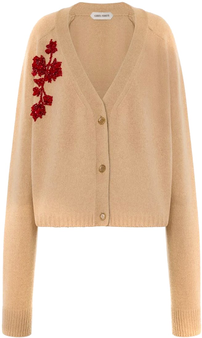 Alberta Ferretti Sweaters Beige Beige