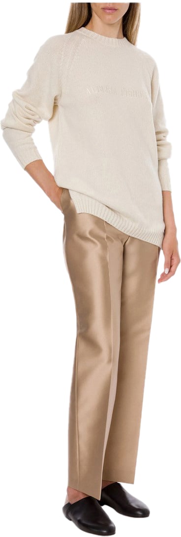 Alberta Ferretti Sweaters White Wit