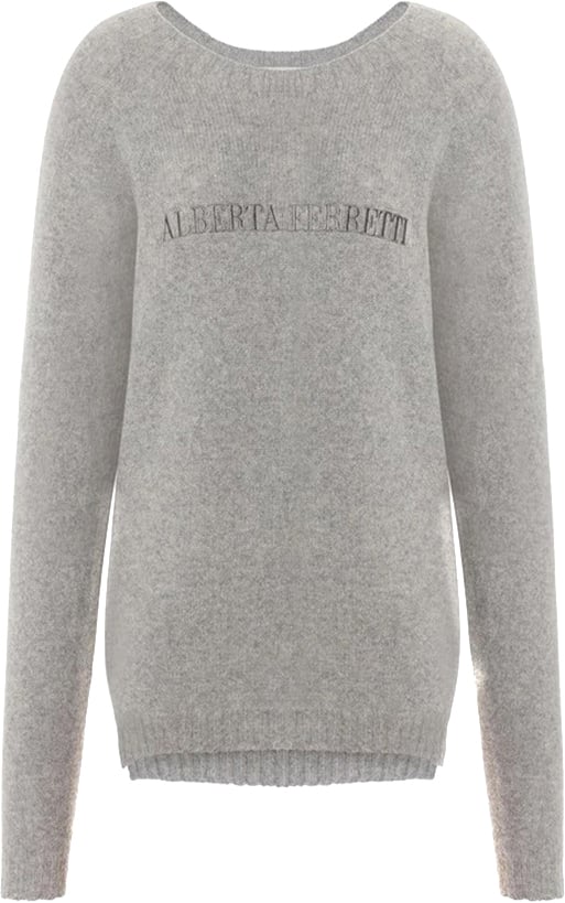 Alberta Ferretti Sweaters Gray Grijs