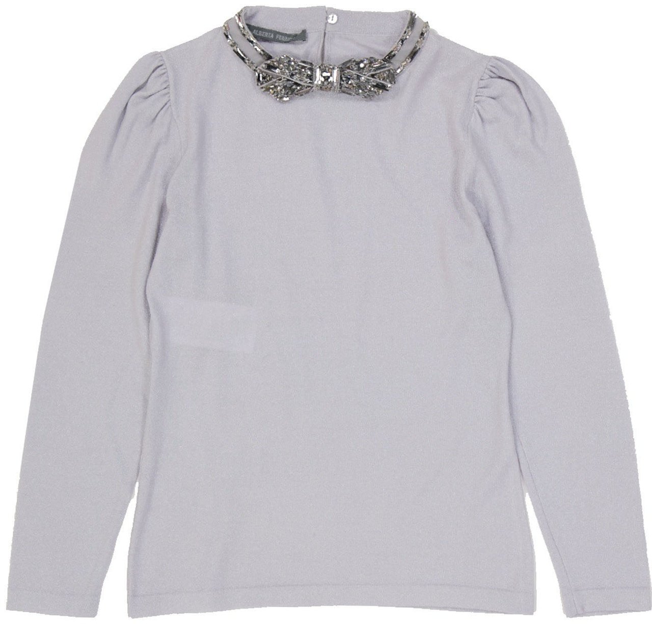 Alberta Ferretti Alberta Ferretti Virgin Wool Sweater Grijs