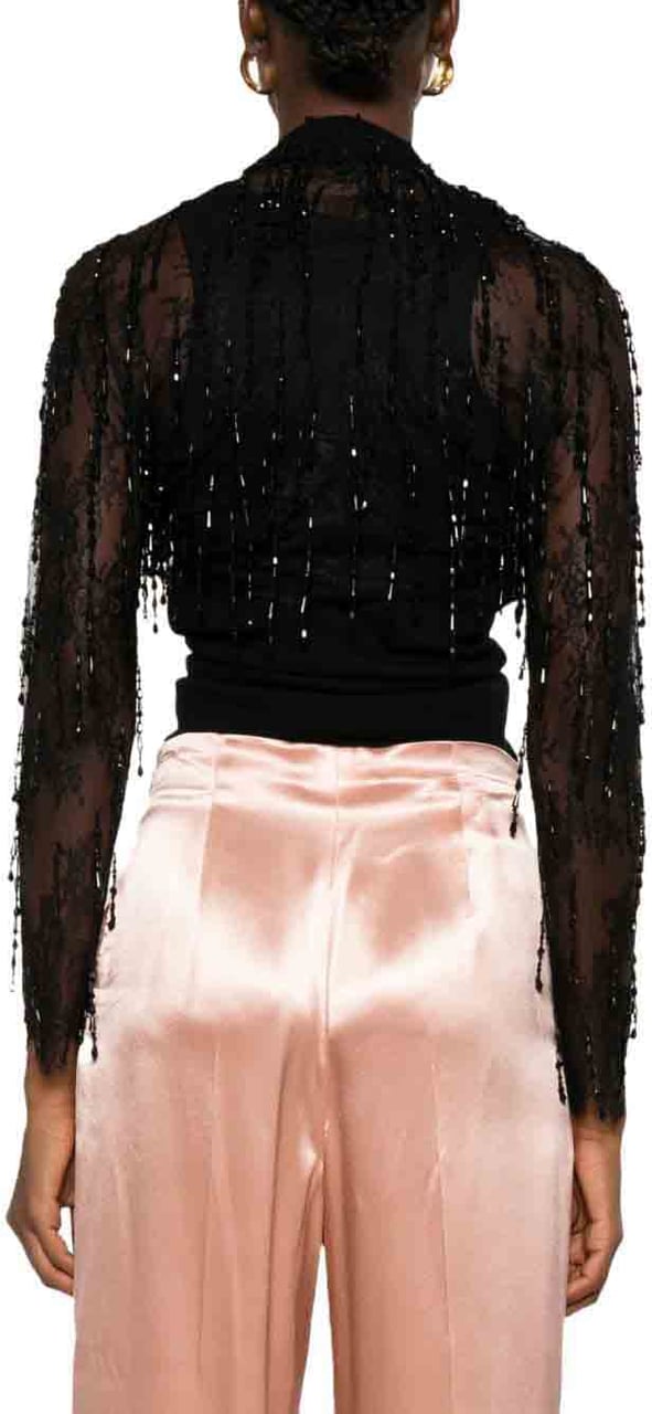 Alberta Ferretti Sweaters Black Zwart
