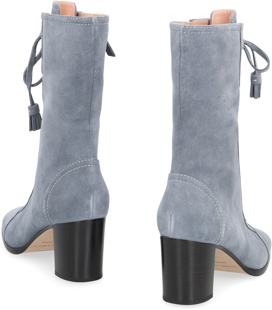 Alberta Ferretti Suede boots Grijs