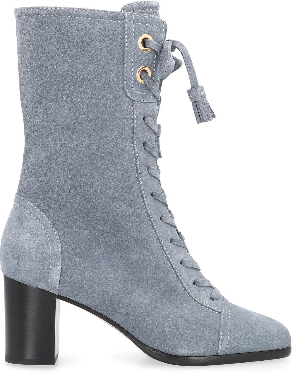 Alberta Ferretti Suede boots Grijs